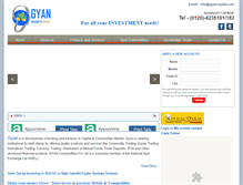 Tablet Screenshot of gyancapital.com